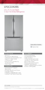 23 cu. ft. French Door Counter-Depth Refrigerator - Image 6