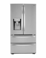 22 cu ft. Smart Counter Depth Double Freezer Refrigerator