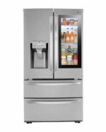 28 cu ft. Smart InstaView Door-in-Door Double Freezer Refrigerator with Craft Ice